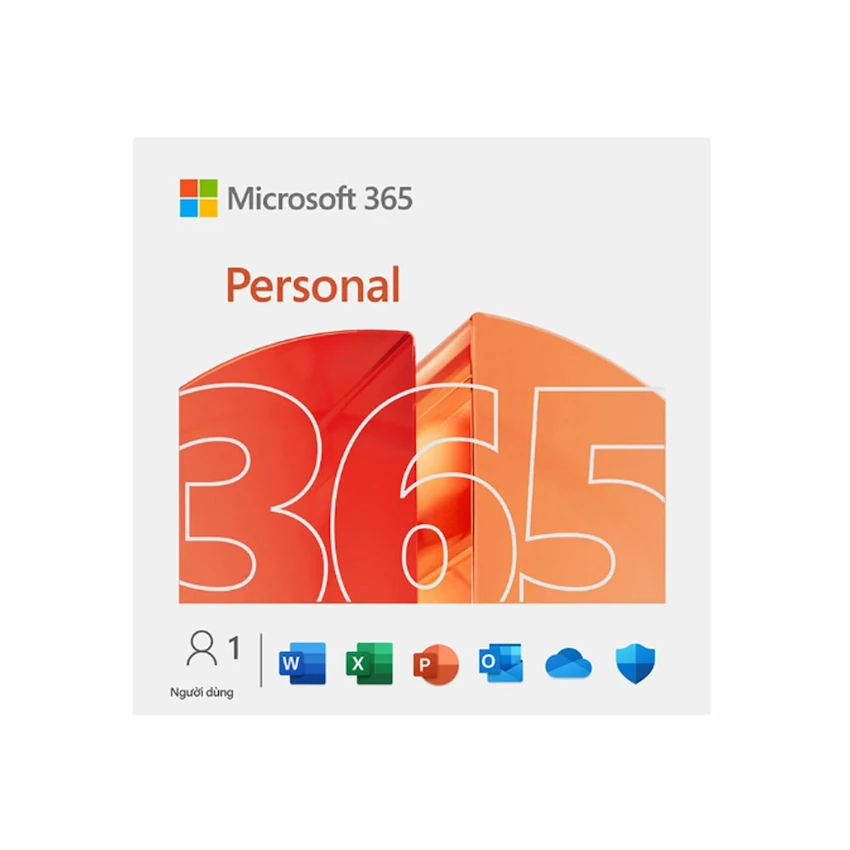 Microsoft 365 Personal English APAC Subscr 1YR Medialess (EP2-32409)