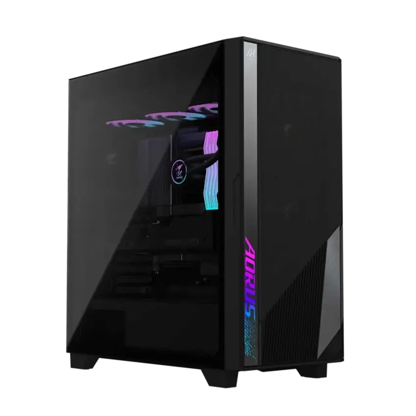 PC Gigabyte AI TOP 100 Z890 (Intel Core Ultra 9 285K, RTX 5090, 128GB (4x32GB) RAM, SSD 2TB, 1600W, Wi-Fi 7, Bluetooth 5.3, AT1I9N9-0005(US))
