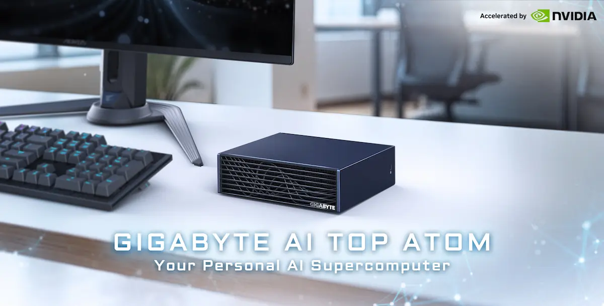 PC Mini Gigabyte AI TOP ATOM PC Mini Gigabyte AI TOP ATOM