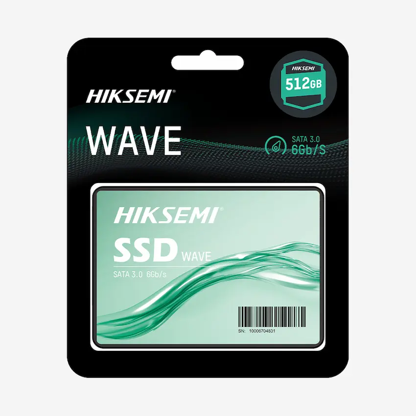 SSD Hiksemi WAVE(S) 256GB SATA III 3D NAND (Read/Write 530/400 MB/s, HS-SSD-WAVE(S)-256G)