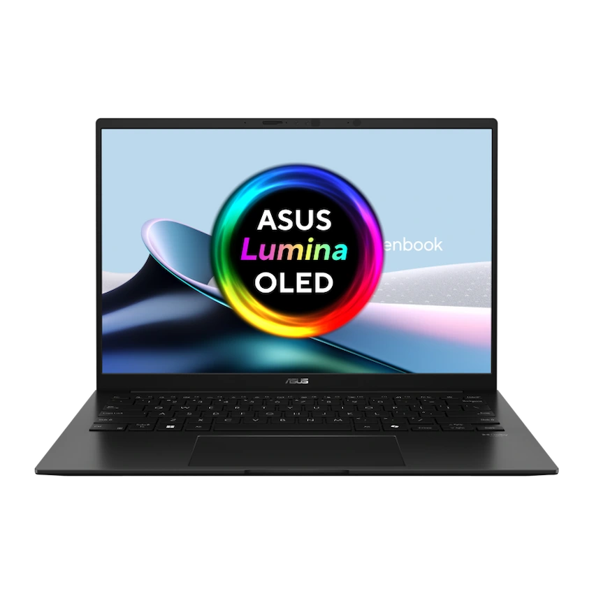Laptop ASUS Zenbook 14 UM3406GA-QD073WS (Ryzen AI 7 445, 32GB LPDDR5X, 1TB SSD, 14.0 inch WUXGA 60Hz, WF6E, BT5.3, 4C75WHrs, Win 11SL, TÚI, ĐEN)