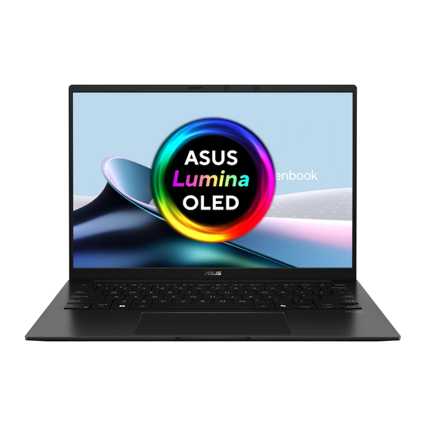 Laptop ASUS Zenbook 14 UM3406GA-QD075WS (RYZEN AI 7 445, 16GB DDR5X, 512GB SSD, 14.0 inch WUXGA 60Hz, WF6E, BT5.3, 4C75WHrs, Win 11SL, TÚI, ĐEN)