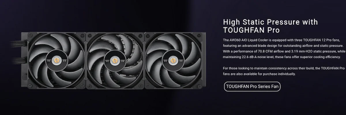 Tản Nhiệt Nước AIO Thermaltake AW360 Tản Nhiệt Nước AIO Thermaltake AW360