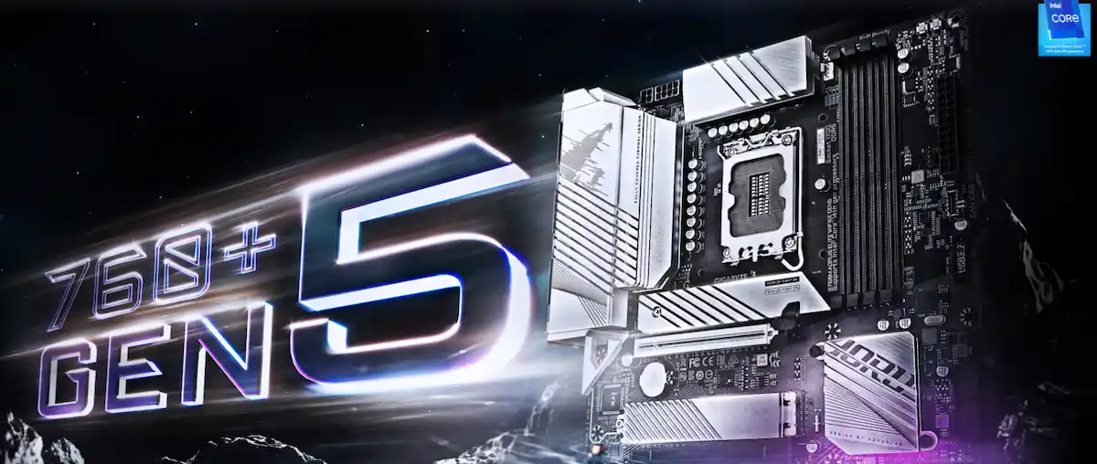 Mainboard Gigabyte B760M AORUS ELITE WIFI6E GEN5 Mainboard Gigabyte B760M AORUS ELITE WIFI6E GEN5