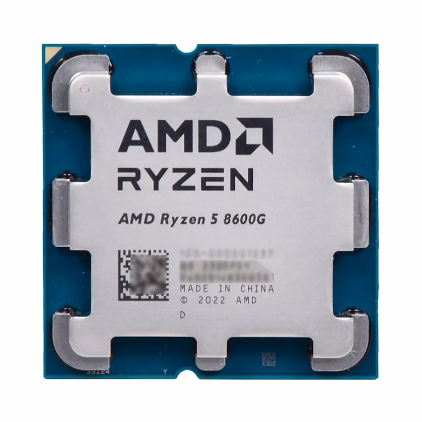 CPU AMD Ryzen 5 8600G MPK (4.3GHz boost 5.0GHz, 6 nhân 12 luồng, 22MB Cache, 65W, Socket AM5)