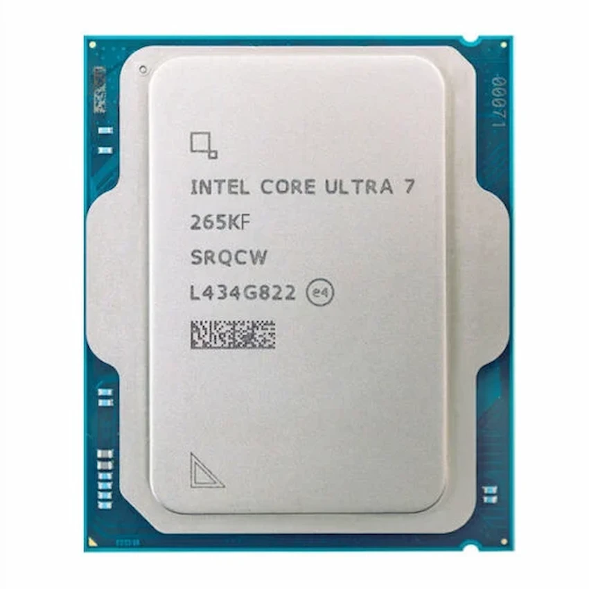 CPU Intel Core Ultra 7 265KF No Box (Up to 5.5GHz, 20 nhân 20 luồng, 30Mb Cache, 250W) – SK LGA 1851