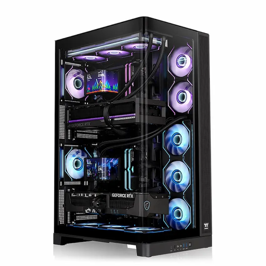Case Thermaltake Capo X (Kính cường lực, Dual System, CA-12D-00S1WN-00)