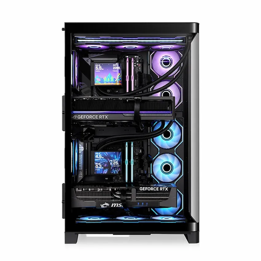 Case Thermaltake Capo X (Kính cường lực, Dual System, CA-12D-00S1WN-00)