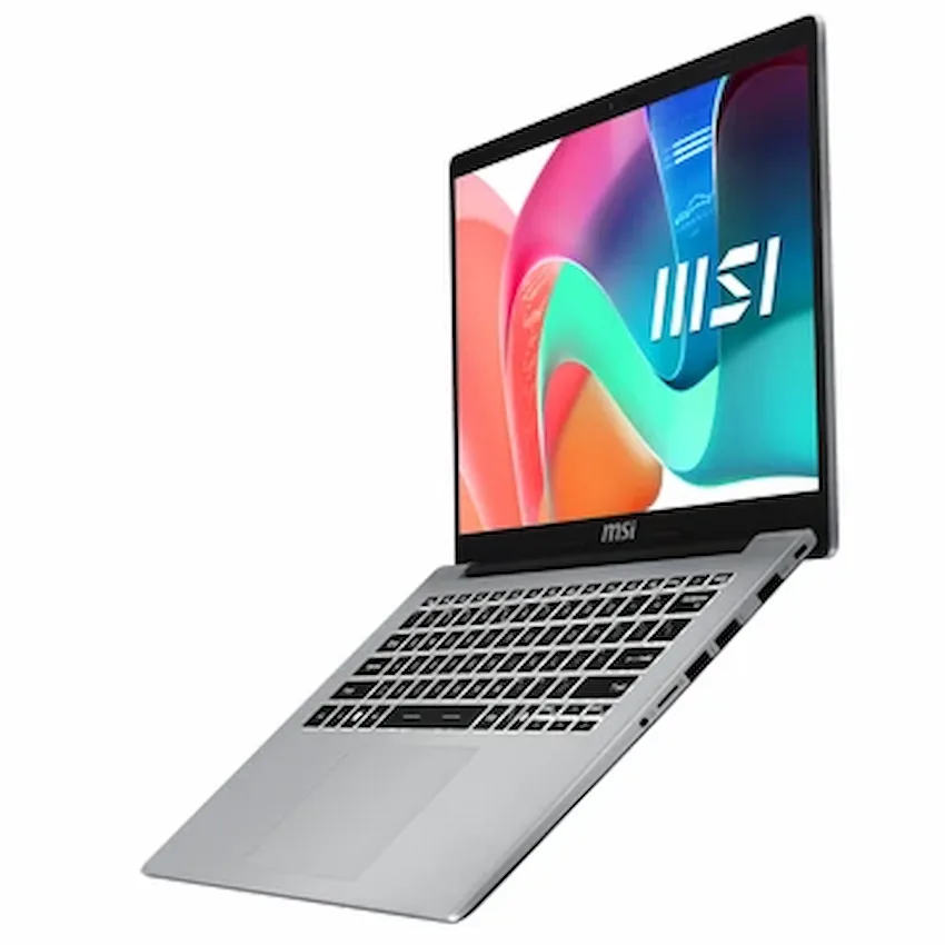 Laptop MSI Modern 14 F1MG-432VN (Intel Core 5 120U, 16GB RAM, 512GB SSD, 14.0 inch FHD, IPS, 60Hz, Urban Silver)