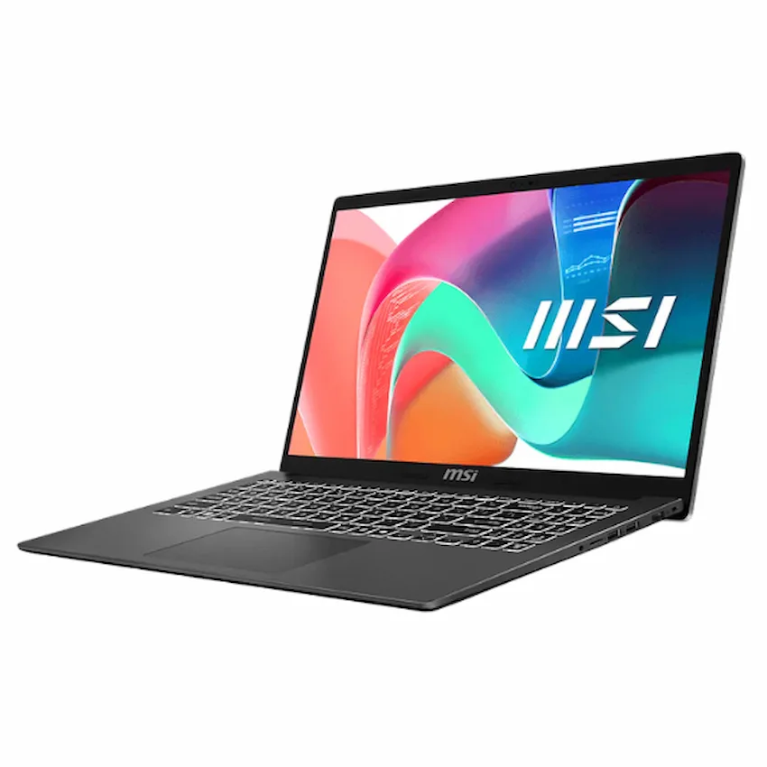 Laptop MSI Modern 15 F1MG-1225VN (Intel Core 5 120U, 16GB RAM, 512GB SSD, 15.6 inch FHD, IPS, 60Hz, Wi-Fi 6E, Bluetooth 5.3, Gray)