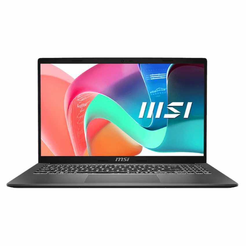 Laptop MSI Modern 15 F1MG-1225VN (Intel Core 5 120U, 16GB RAM, 512GB SSD, 15.6 inch FHD, IPS, 60Hz, Wi-Fi 6E, Bluetooth 5.3, Gray)
