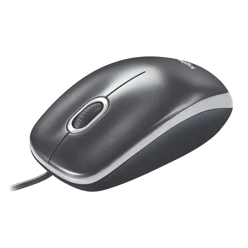 Bộ Phím Chuột Logitech MK200 Wired (Đen, 920-002693)