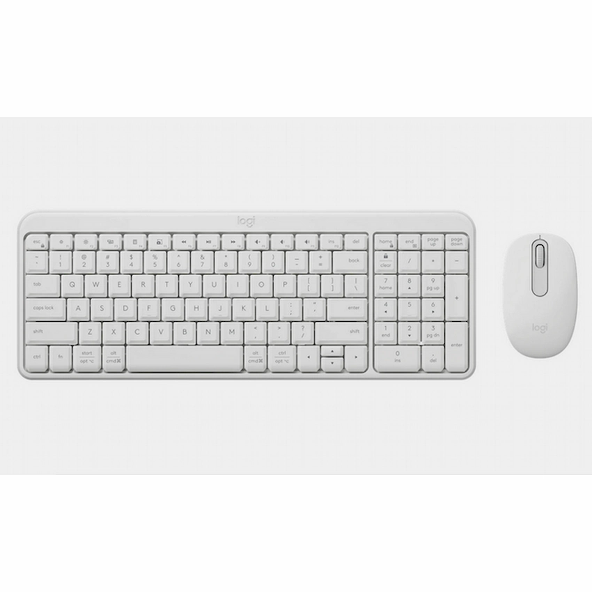 Bộ Phím Chuột Logitech MK250 (Bluetooth, Đen/Trắng/Hồng)