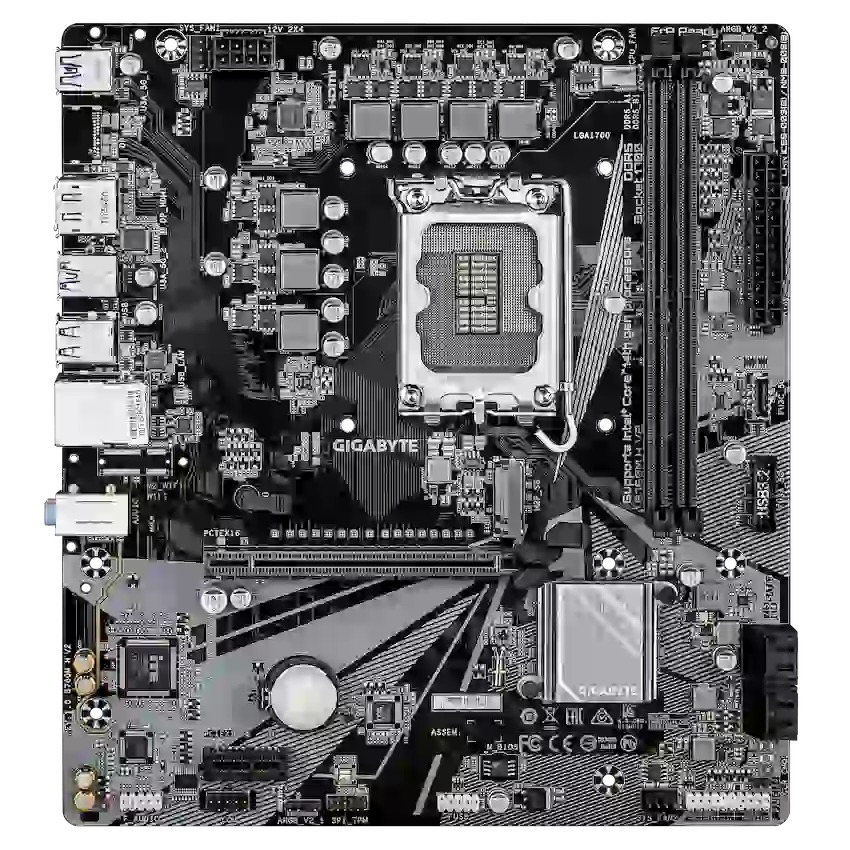 Mainboard Gigabyte B760M H V2 DDR5 (m-ATX, LGA1700)