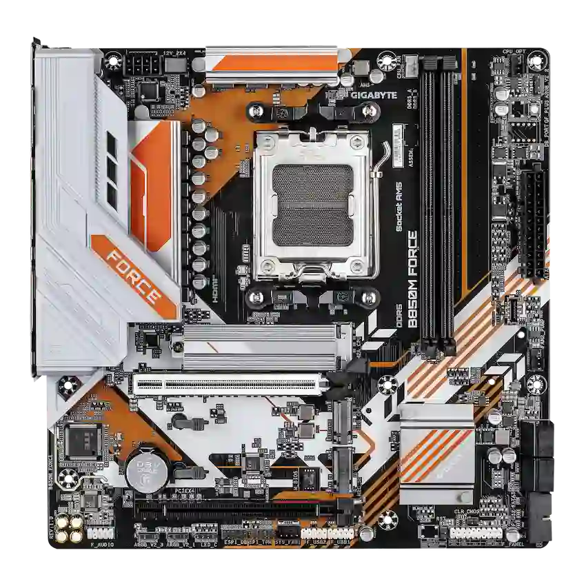 Mainboard Gigabyte B850M FORCE DDR5 (m-ATX, X3D Turbo Mode, AM5, Lan 2.5G)