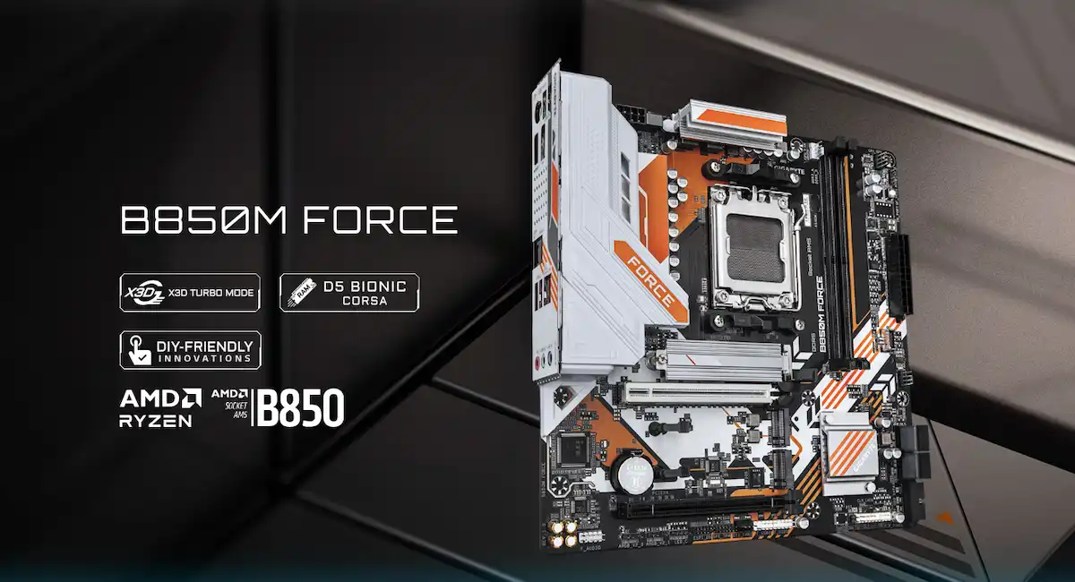 Mainboard Gigabyte B850M FORCE