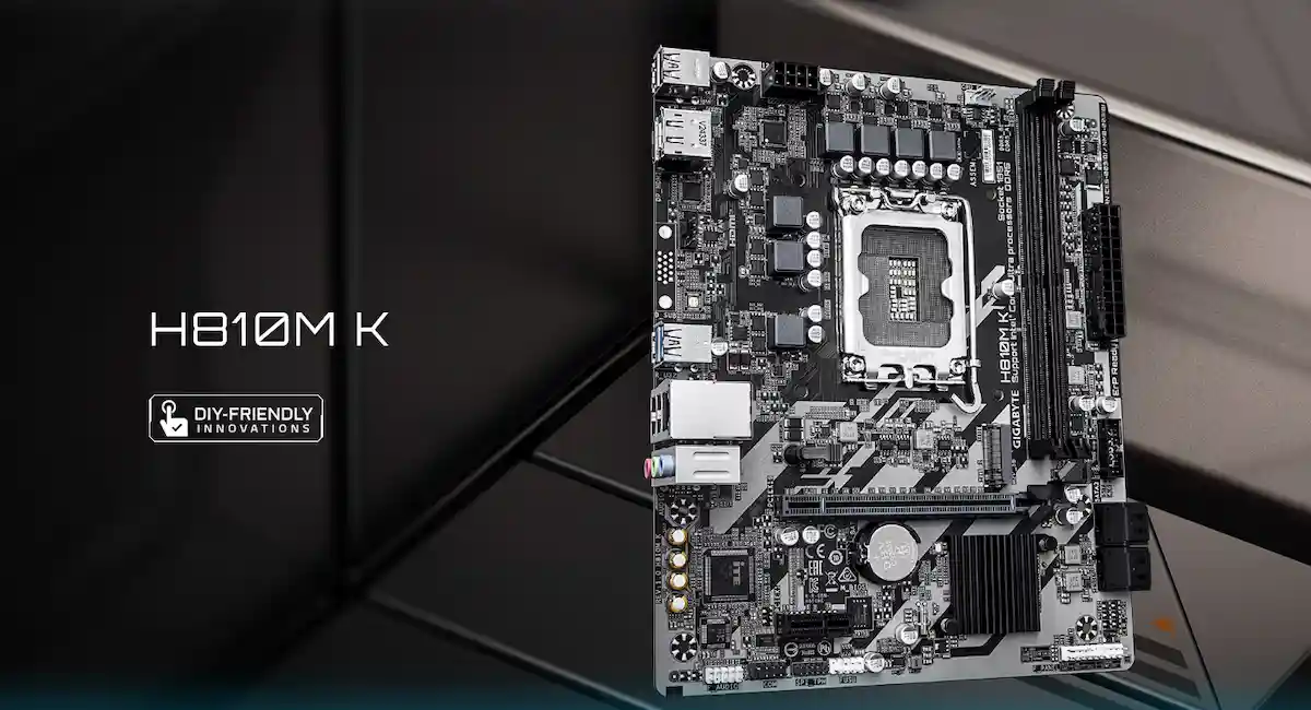 Mainboard Gigabyte H810M K DDR5 Mainboard Gigabyte H810M K DDR5