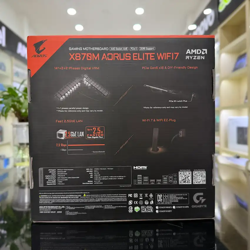 Mainboard Gigabyte X870M AORUS ELITE WIFI7