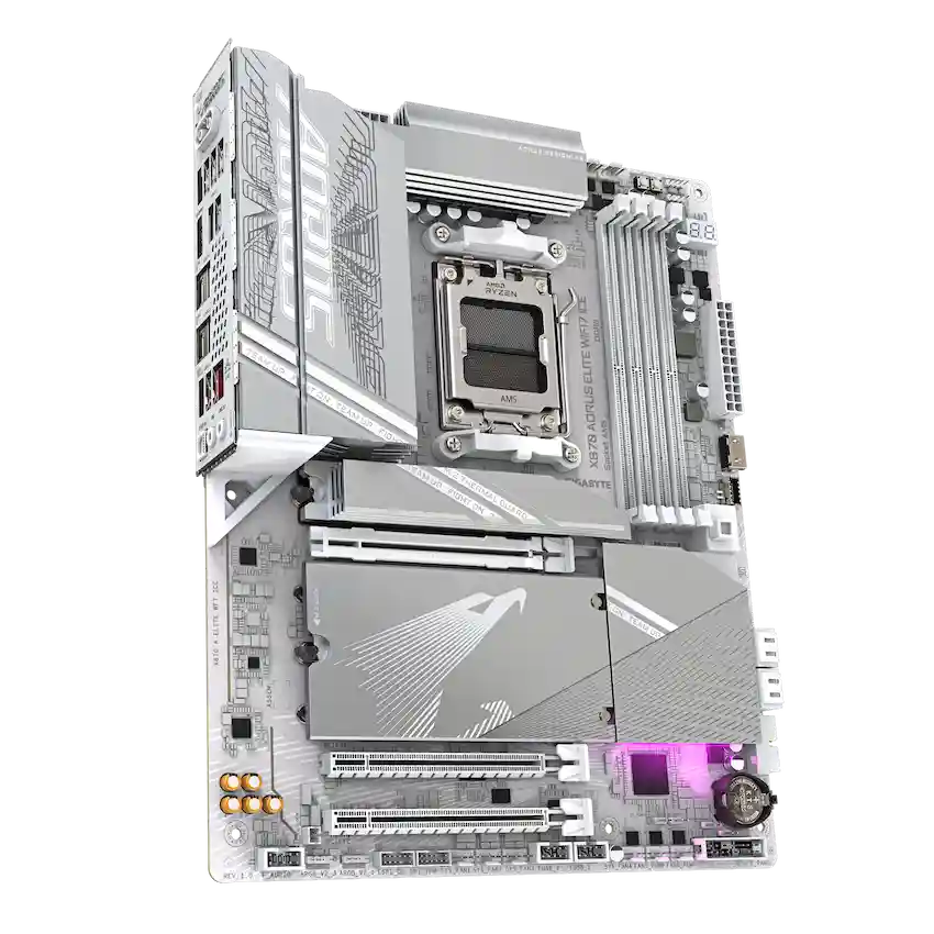 Mainboard Gigabyte X870M AORUS ELITE WiFi7 ICE DDR5 (m-ATX, Wi-Fi 7, Bluetooth 5.4)