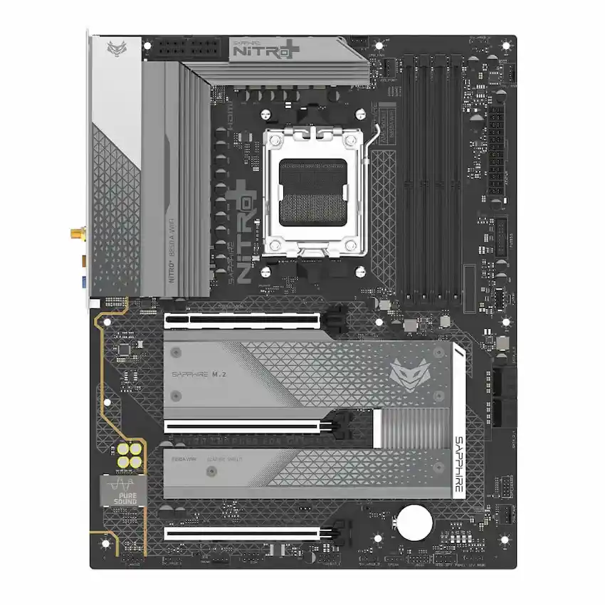 Mainboard Sapphire NITRO+ B850A WIFI 7 (ATX, AM5, WIFI 7, BT 5.4)