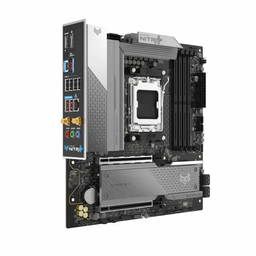 Mainboard Sapphire NITRO+ B850M WIFI ( M-ATX, AM5, WIFI 6, BT5.3)