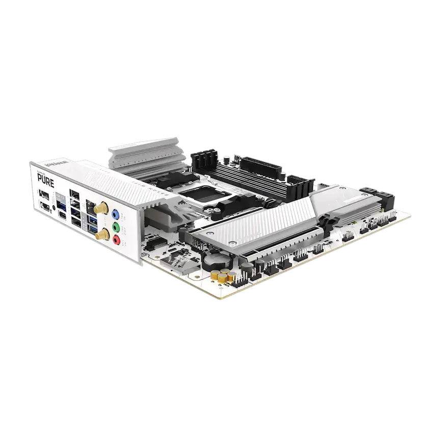 Mainboard Sapphire PURE B850M WIFI (M-ATX, AM5, Lan 2.5G, WIFI 6, BT 5.3)
