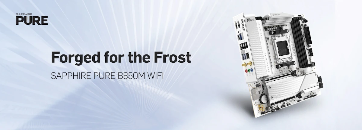 Mainboard Sapphire PURE B850M WIFI -songphuong.vn Mainboard Sapphire PURE B850M WIFI