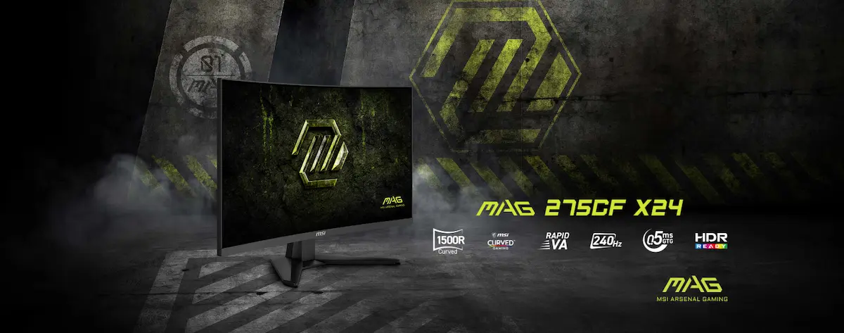 Màn Hình LCD MSI MAG 275CF X24 240Hz Màn Hình LCD MSI MAG 275CF X24 240Hz
