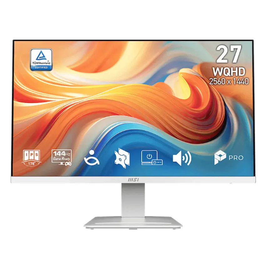 Màn Hình LCD MSI PRO MP273W E14A 144Hz (27 inch, 1920×1080 (FHD), 144Hz, 1ms (MPRT), IPS, 250 cd/㎡, Adaptive-Sync)