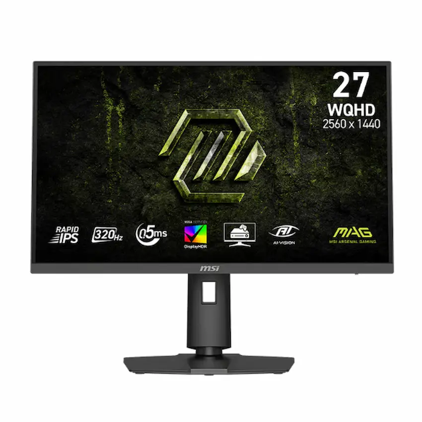 Màn Hình LCD MSI MAG 274QPF X32 (27 inch, 2560 x 1440 (WQHD), 320Hz, 0.5ms (GTG), Rapid IPS, 400 cd/㎡)