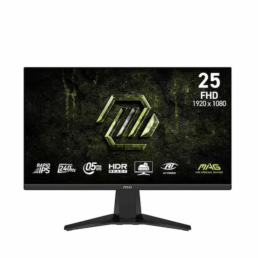 Màn hình LCD MSI MAG 255F X24 240Hz (24.5 inch, 1920 x 1080 (FHD), 240Hz, 0.5ms (GTG), Rapid IPS, HDR Ready)