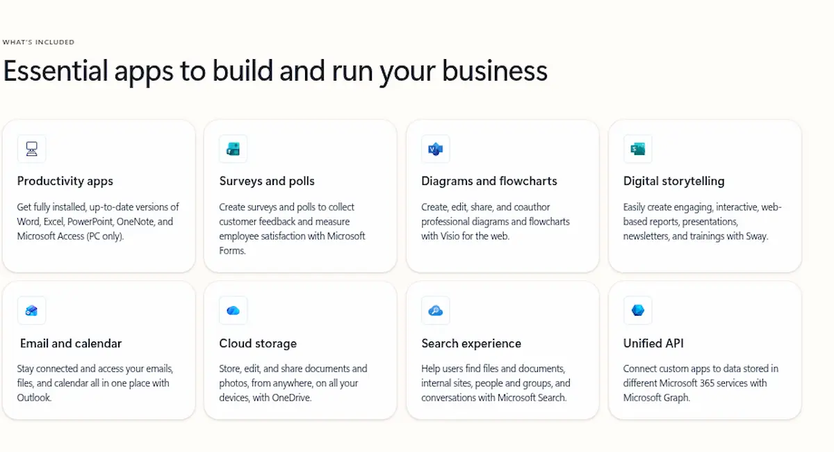 Microsoft 365 Apps for Business Microsoft 365 Apps for Business