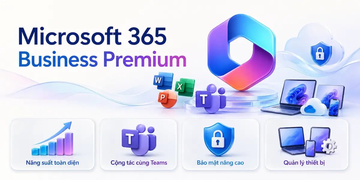 Phần mềm Microsoft 365 Business Premium Phần mềm Microsoft 365 Business Premium