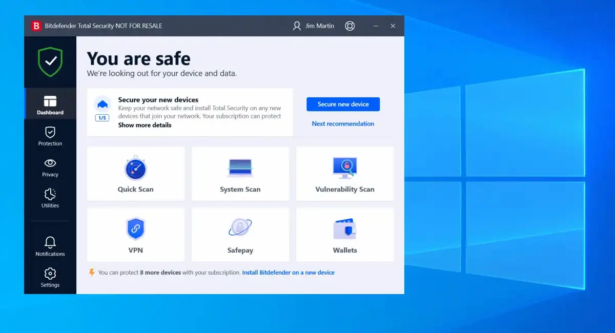Phần Mềm Diệt Virus Bitdefender Total Security Phần Mềm Diệt Virus Bitdefender Total Security