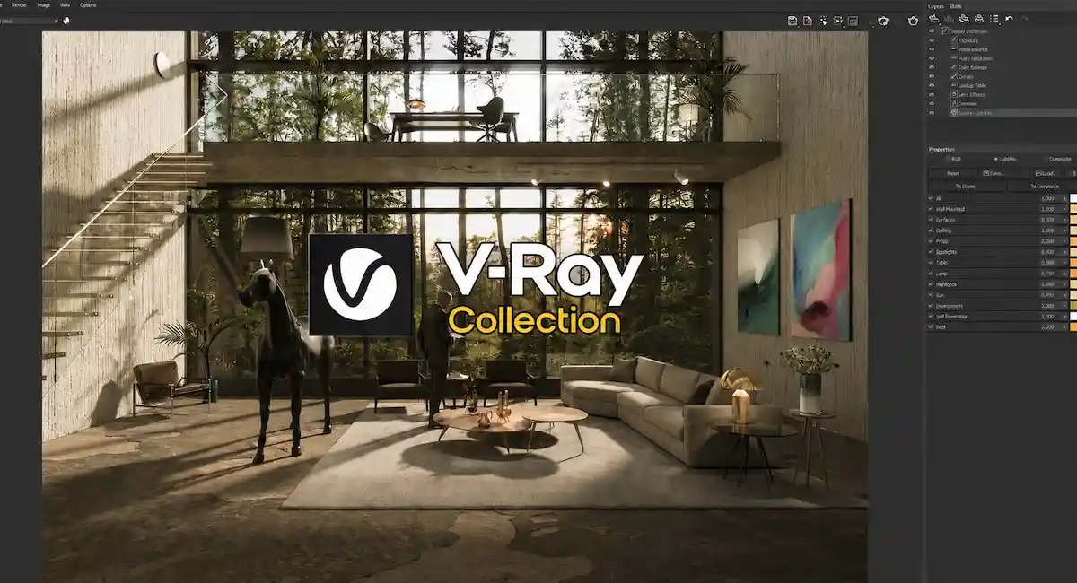Phần mềm Chaos V-Ray Colection Phần mềm Chaos V-Ray Colection