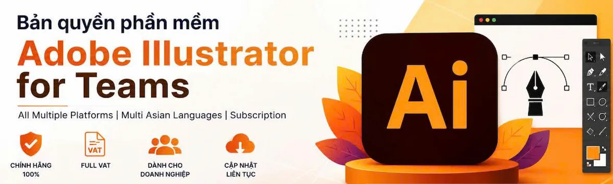 Phần mềm Illustrator for teams Phần mềm Illustrator for teams