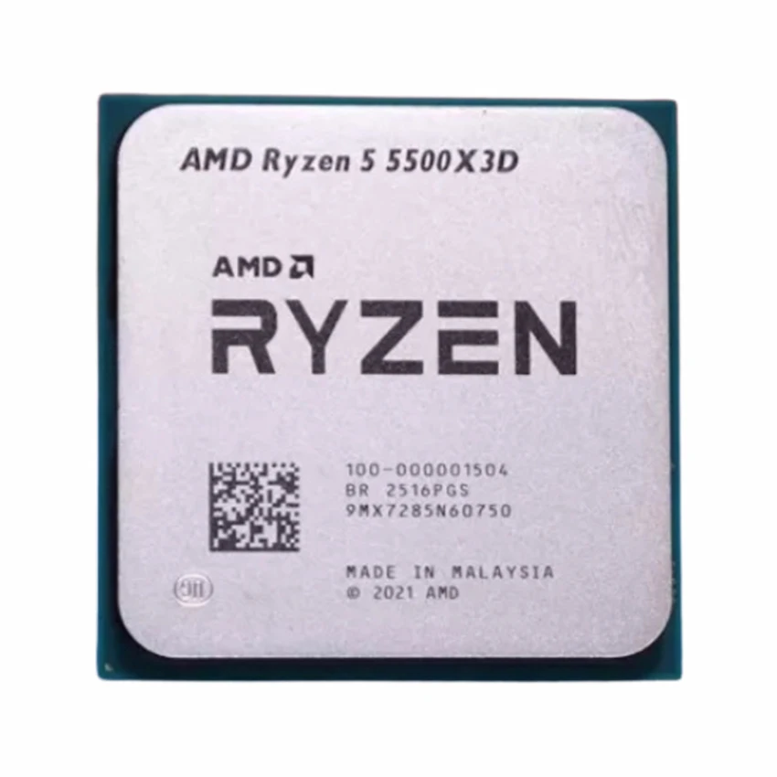 CPU AMD Ryzen 5 5500X3D No Box (3.0 GHz boost 4.0 GHz, 6 nhân 12 luồng, 96MB Cache, 105W, Socket AM4)