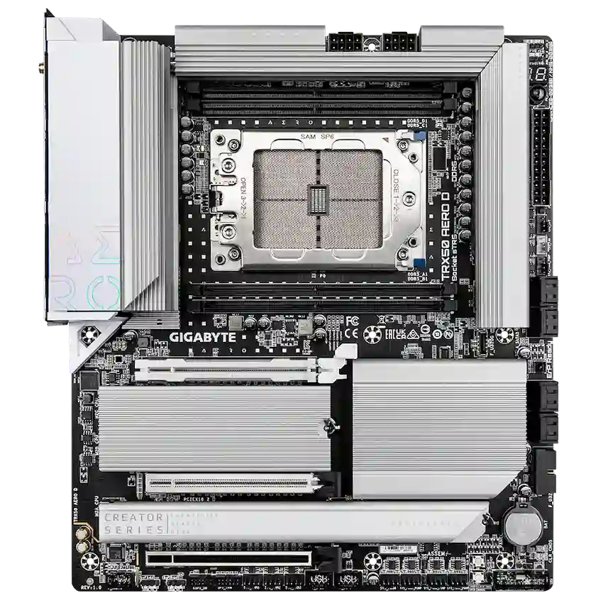 Mainboard Gigabyte TRX50 AERO D DDR5 (E-ATX, sTR5, Wi-Fi 7, Bluetooth 5.3)