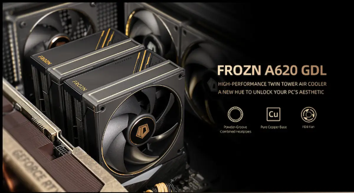 Tản nhiệt khí ID-Cooling FROZN A620 GDL Tản nhiệt khí ID-Cooling FROZN A620 GDL