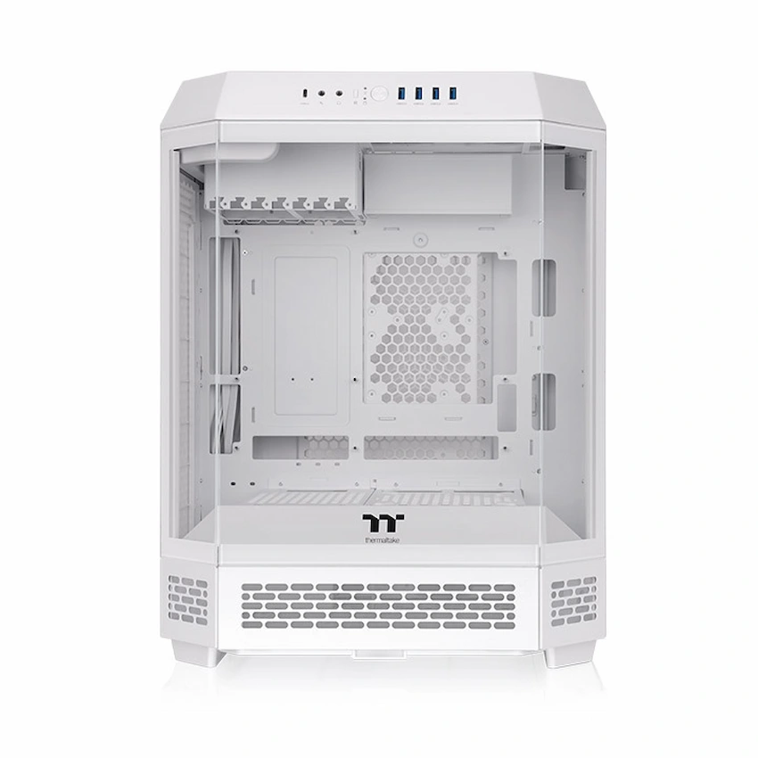 Case Thermaltake Tower 600 Snow (Mini ITX/Micro ATX/ATX, Kính cường lực, 2FAN, Type C, CA-1Z1-00M6WN-00)