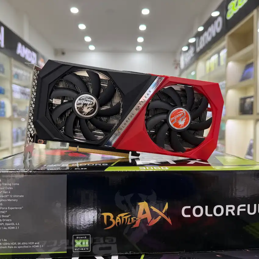 VGA Colorful GeForce RTX 3060 Battle AX DUO 12GB V2-V