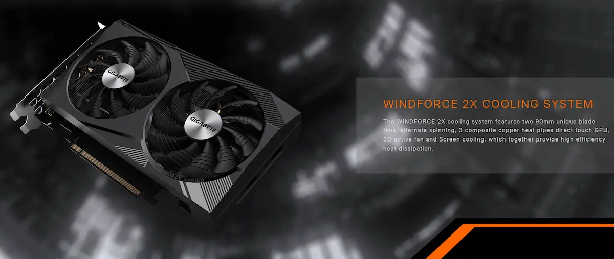 VGA Gigabyte RTX 3060 WINDFORCE 12GB GDDR6 VGA Gigabyte RTX 3060 WINDFORCE 12GB GDDR6