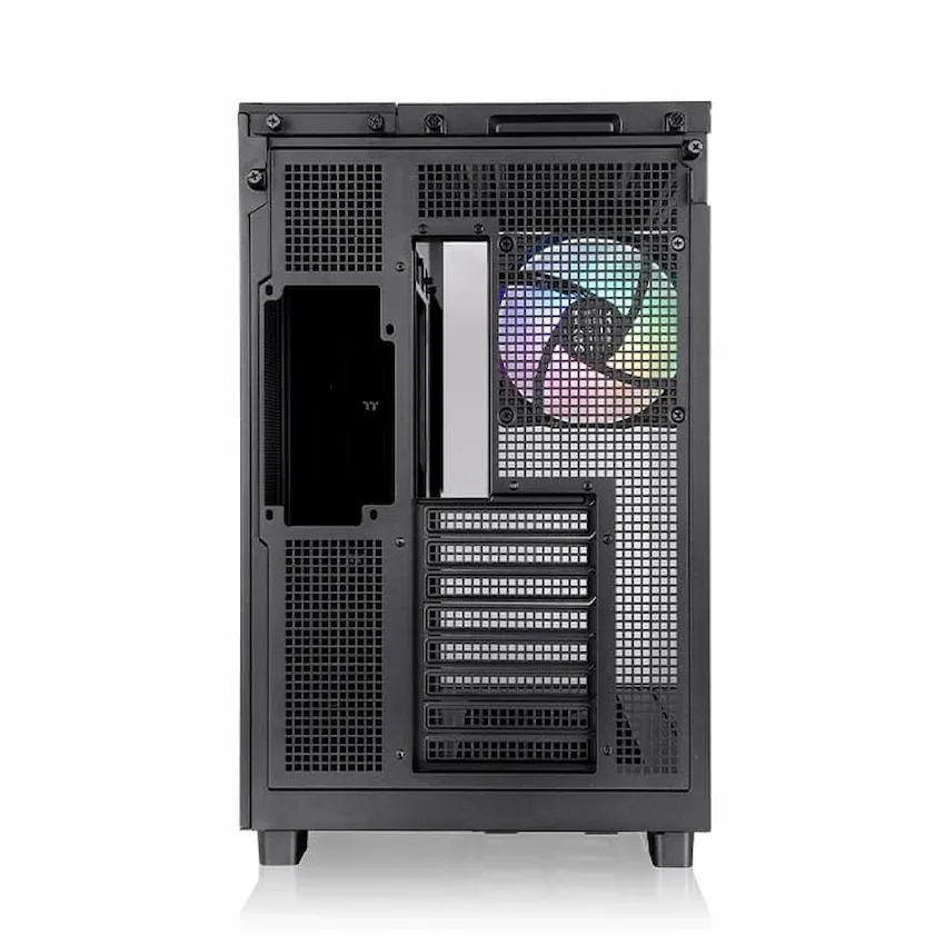 Case Thermaltake View 380 XL ARGB Black (ATX/m-ATX/m-ITX, 4 FAN, USB Type C, Đen)