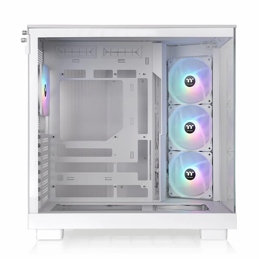 Case Thermaltake View 380 XL ARGB Snow (ATX/m-ATX/m-ITX, 4 FAN, USB Type C, Trắng)