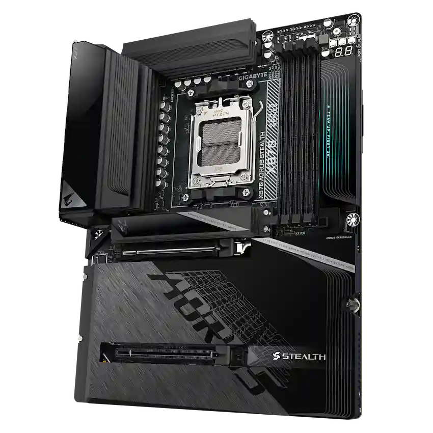 Mainboard Gigabyte X870 AORUS STEALTH DDR5 (ATX, Wi-Fi 7, Bluetooth 5.4)