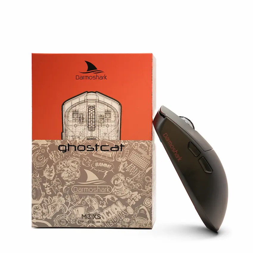 Chuột Gaming Darmoshark M3 XS Pro (Dây / Wireless 2.4GHz / Bluetooth, Pixart PAW3950, 30.000 DPI)