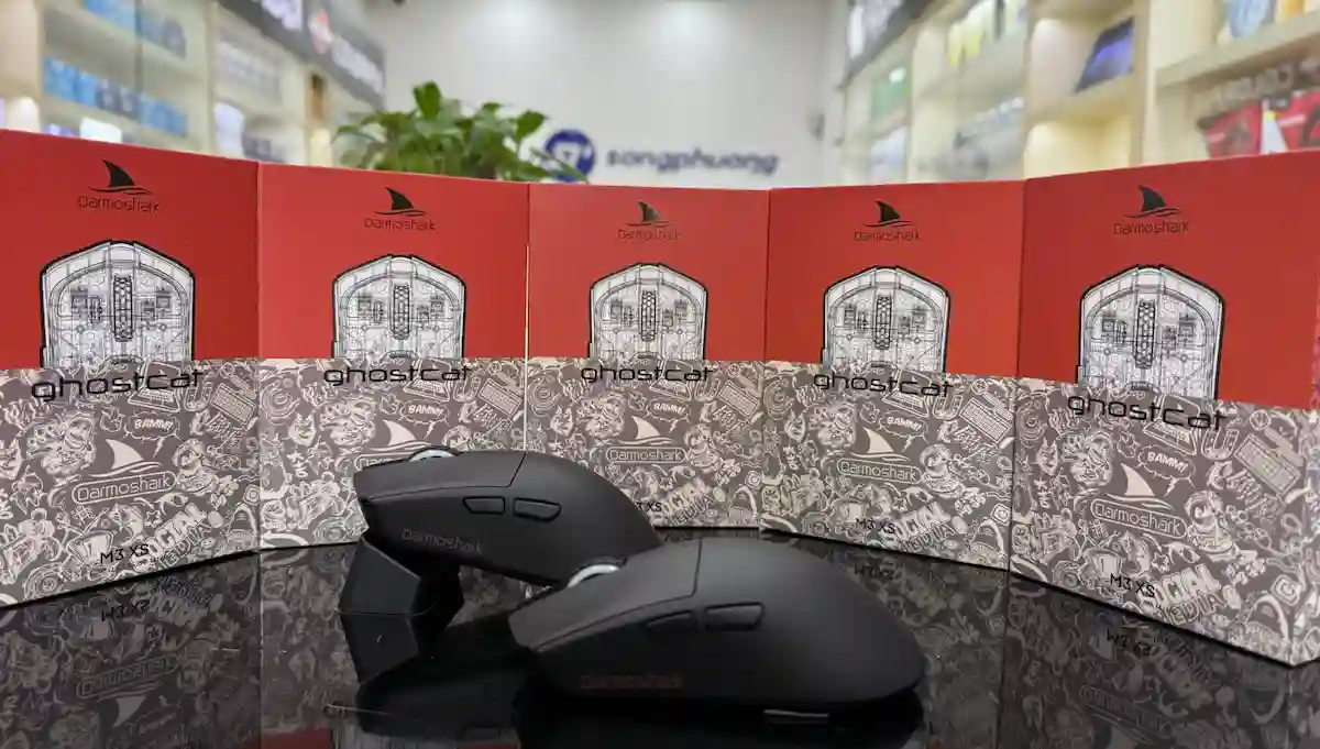 Chuột Gaming Darmoshark M3 XS Pro (Dây / Wireless 2.4GHz / Bluetooth, Pixart PAW3950, 30.000 DPI) Chuột Gaming Darmoshark M3 XS Pro