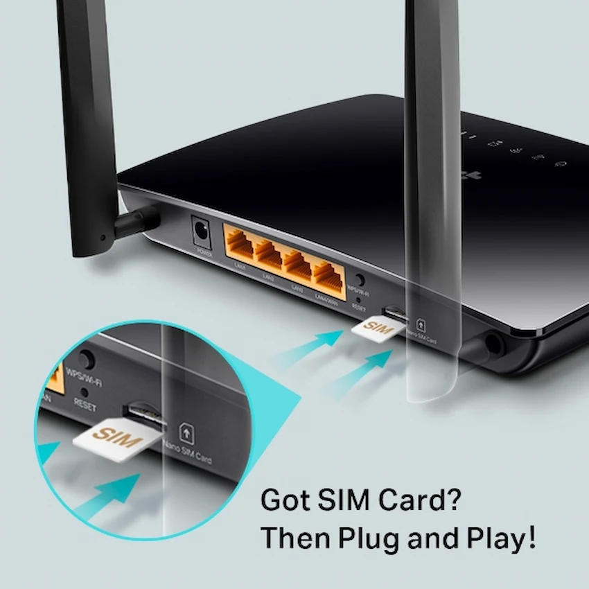 Router 4G LTE TP-Link Archer MR402 (AC1200 Băng Tần Kép)