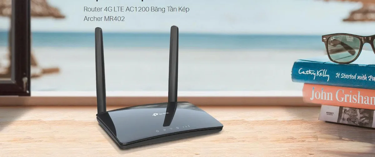 Router 4G LTE TP-Link Archer MR402 (AC1200 Băng Tần Kép) Router 4G LTE TP-Link Archer MR402