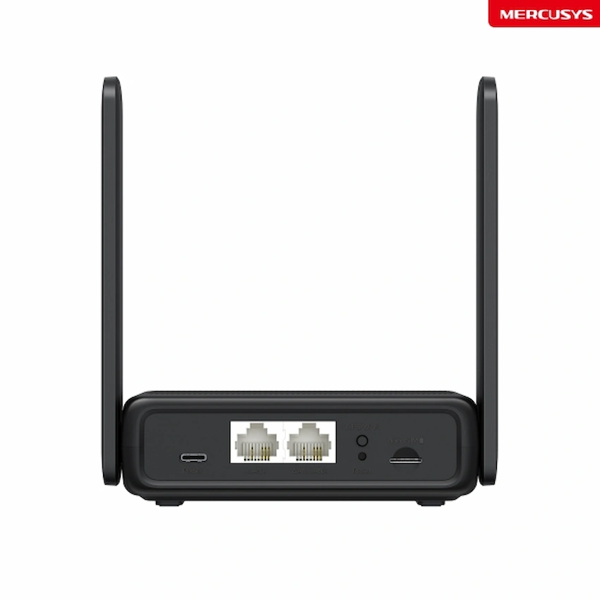 Router WiFi 4G LTE Mercusys MB113-4G (Support Power Bank)